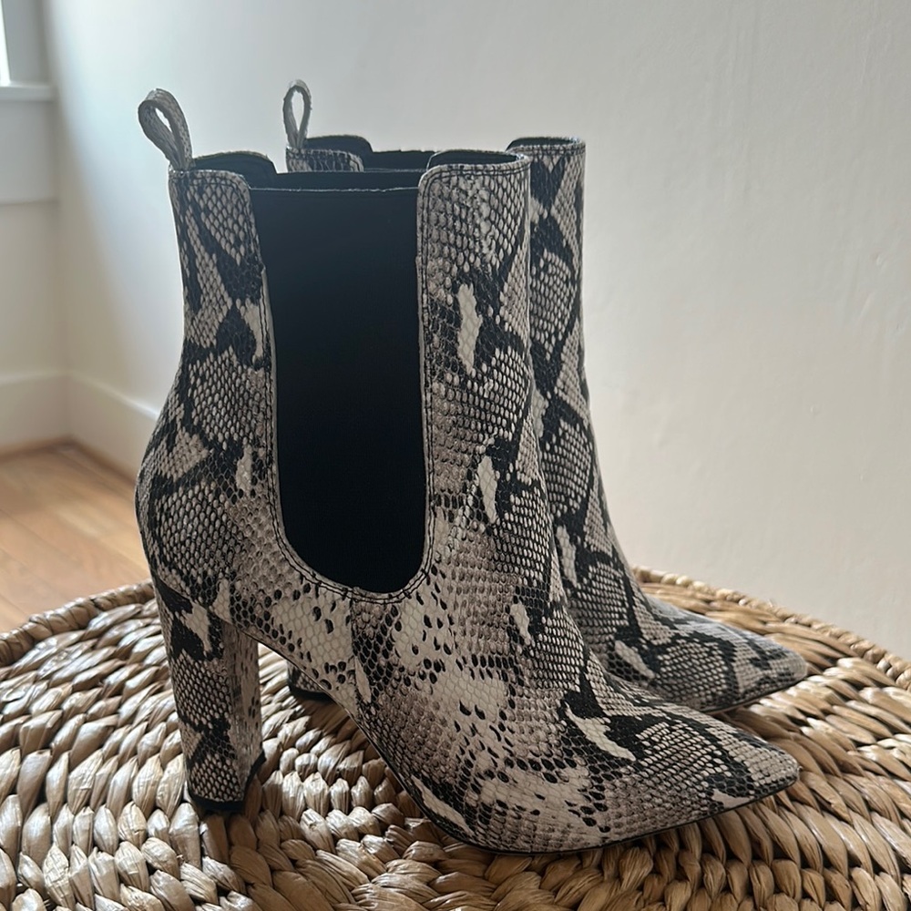 Tony Bianco Lavida Boot in Natural Snake